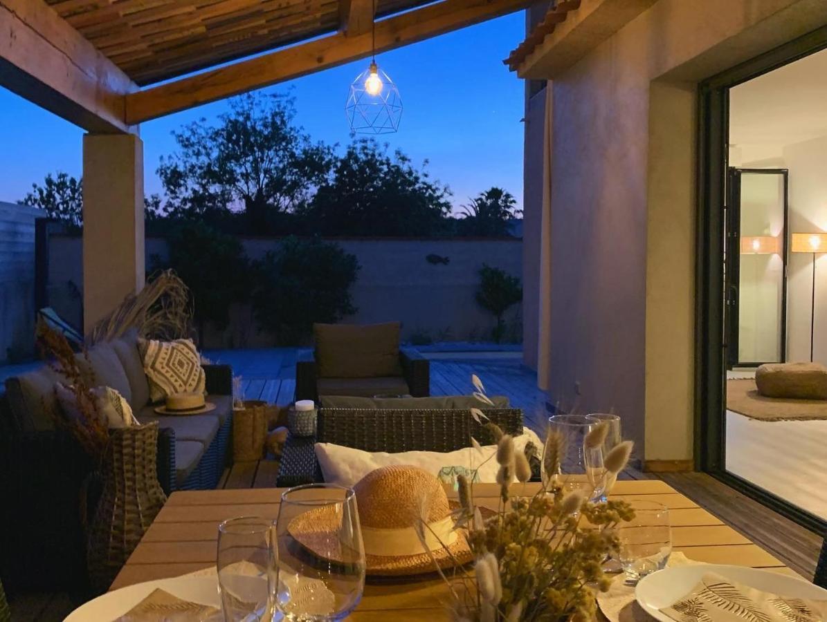 Le Petit Bali Spacieuse Villa Pour 8 Avec Piscine Saint-Cyprien  Εξωτερικό φωτογραφία