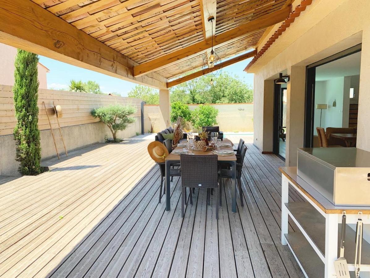Le Petit Bali Spacieuse Villa Pour 8 Avec Piscine Saint-Cyprien  Εξωτερικό φωτογραφία