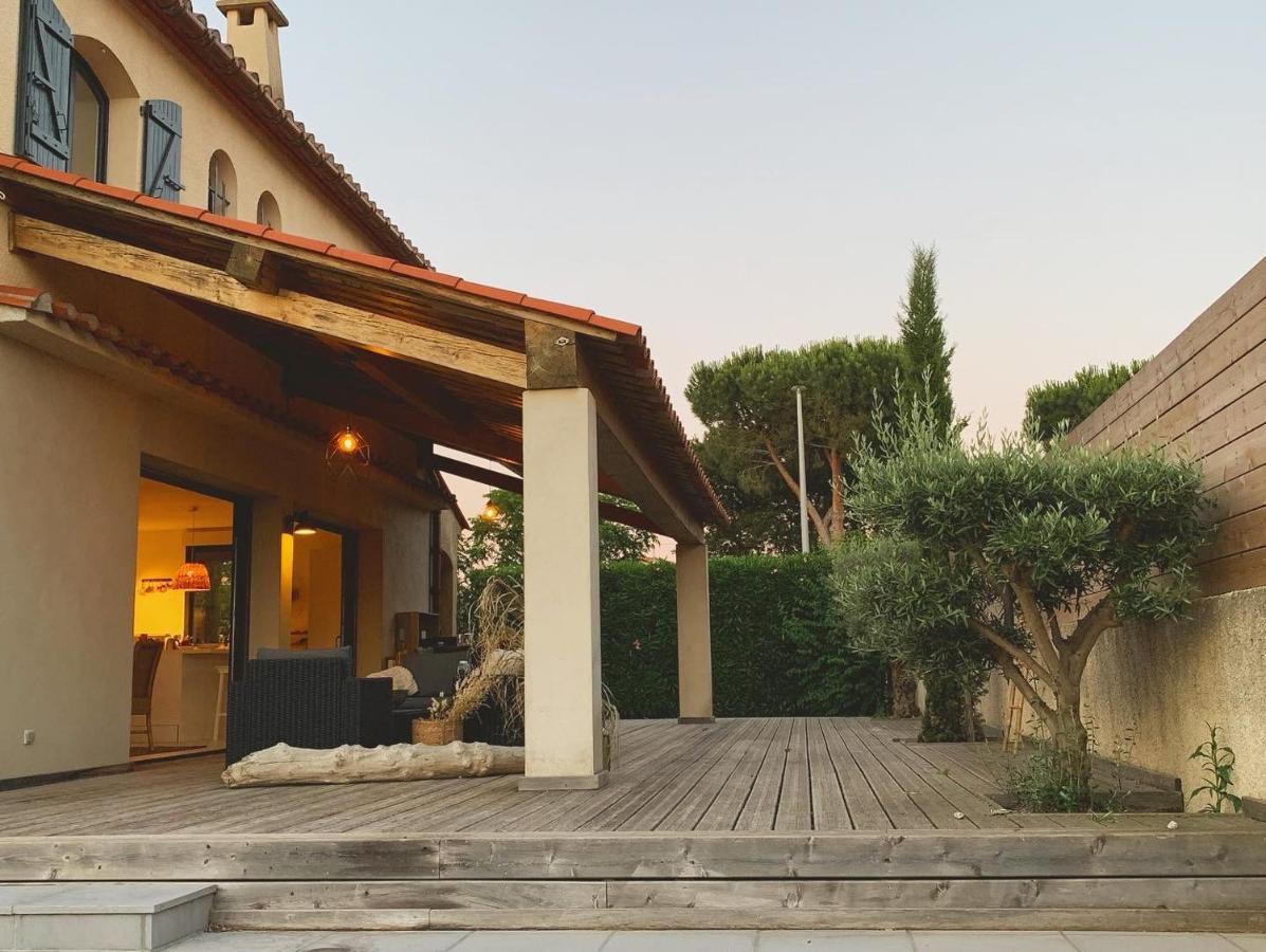 Le Petit Bali Spacieuse Villa Pour 8 Avec Piscine Saint-Cyprien  Εξωτερικό φωτογραφία
