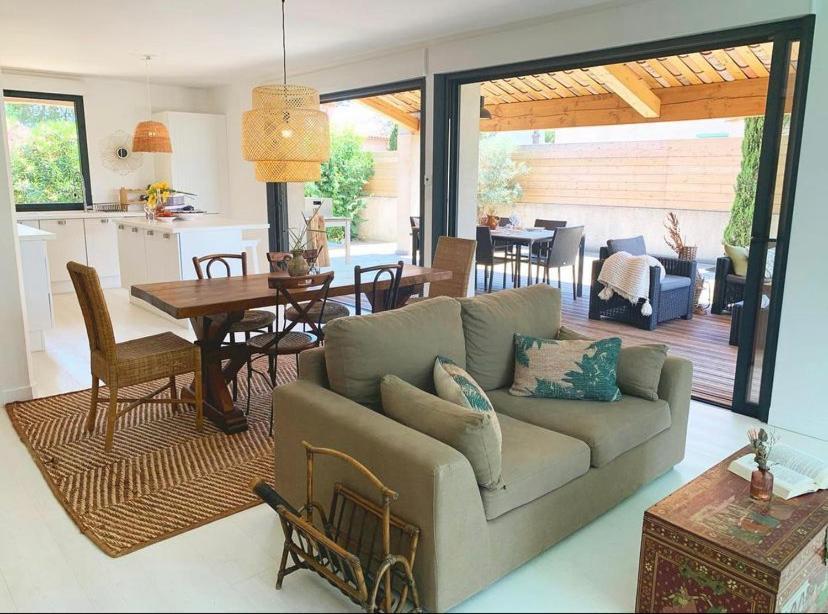 Le Petit Bali Spacieuse Villa Pour 8 Avec Piscine Saint-Cyprien  Εξωτερικό φωτογραφία