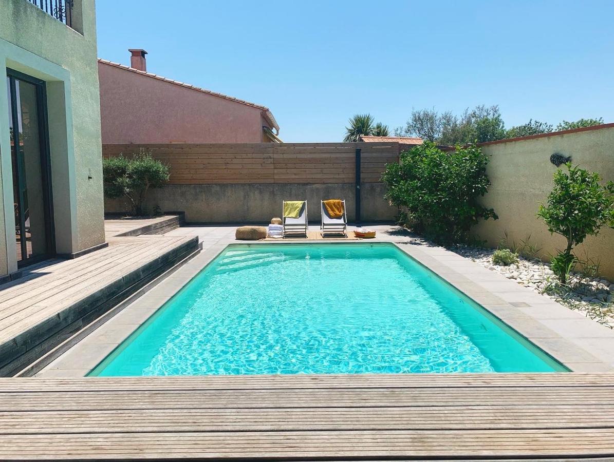Le Petit Bali Spacieuse Villa Pour 8 Avec Piscine Saint-Cyprien  Εξωτερικό φωτογραφία