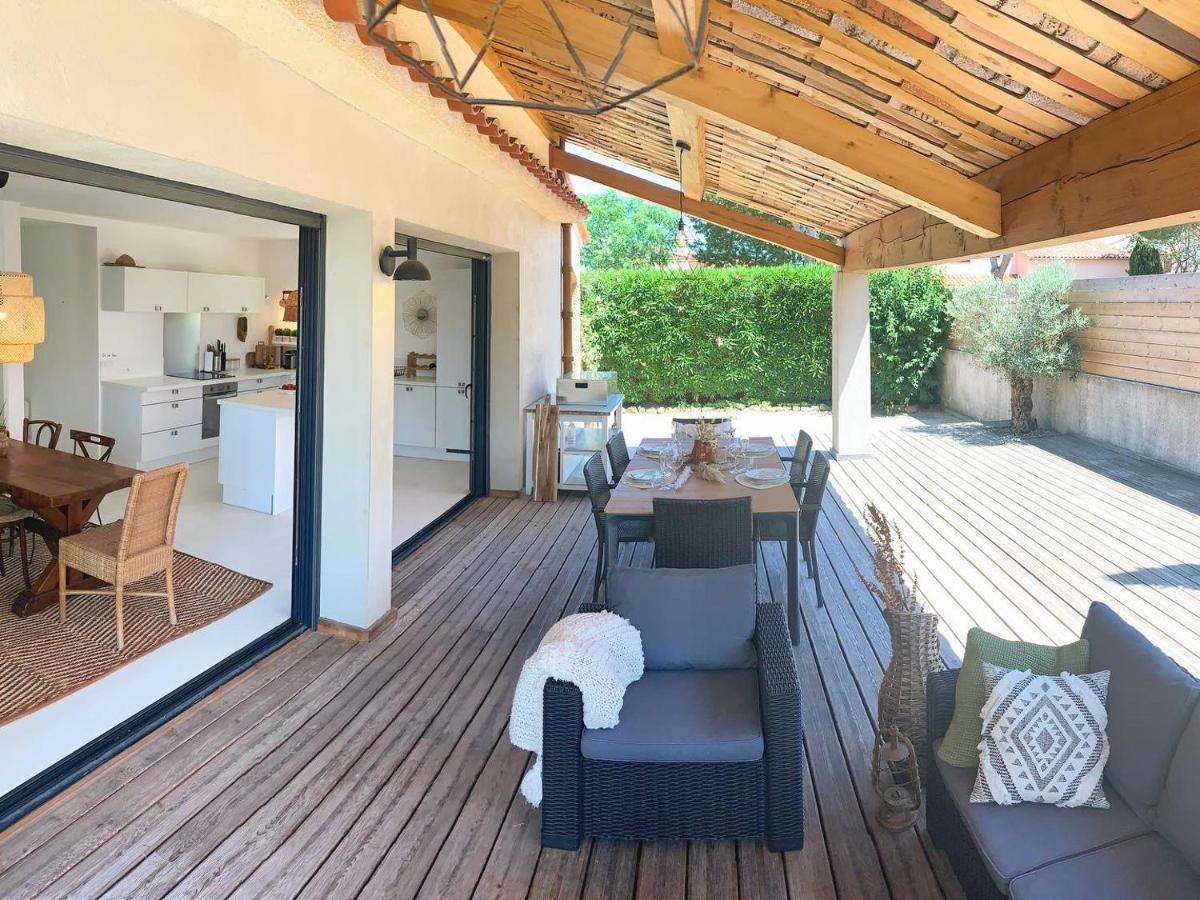 Le Petit Bali Spacieuse Villa Pour 8 Avec Piscine Saint-Cyprien  Εξωτερικό φωτογραφία