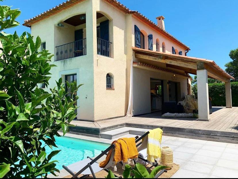 Le Petit Bali Spacieuse Villa Pour 8 Avec Piscine Saint-Cyprien  Εξωτερικό φωτογραφία